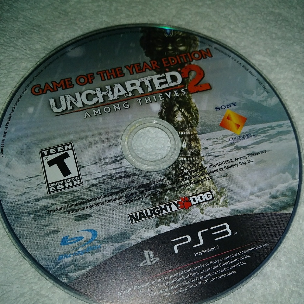 Ps3 game uncharted 2